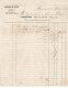47 MARMANDE HUILERIE HUILES FABRIQUE COLZA MARTINET FABRICANT 1862 FACTURE - 1800 – 1899