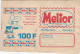 CARNET DE TIMBRES   -  "  M E L I O R  "  -   EN EXCELLENT ETAT - Advertising