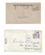 CANADA - NEWFOUNDLAND - POSTAL HISTORY LOT - CENSORED - 1908-1947