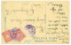 P2797 - CHINA/MANCHURIA , VERY NICE PIECE FROM MANCHURIA, WITH JAPANESE ADHESIVES, CANCELLED DAIREN 21.8.1909, - 1932-45  Mandschurei (Mandschukuo)