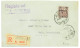 P2798 - CHINA/MANCHURIA , 1930, VERY CLEAN AND FRESH REGISTRED COVER FROM HARBIN TO BASEL - 1932-45 Mandchourie (Mandchoukouo)