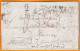 1833 - KWIV - Enveloppe Pliée Avec Corresp D'Angleterre Vers ABBEVILLE, Somme, France - POSTE RESTANTE - Postmark Collection