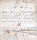 1833 - KWIV - Enveloppe Pliée Avec Corresp D'Angleterre Vers ABBEVILLE, Somme, France - POSTE RESTANTE - Marcofilie