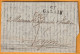 1822 - KGIV - Folded Letter In French From Liverpool, England To Lyons Lyon, France - Via Calais - Forwarded By Mangel - Postmark Collection