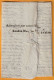 1822 - KGIV - Folded Letter In French From Liverpool, England To Lyons Lyon, France - Via Calais - Forwarded By Mangel - Marcophilie