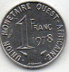 Afrique De L'ouest 1 Franc1978 - South Africa