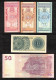 MONDE - Lot De 10  Billets Etrangers - Collections & Lots