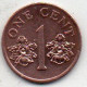 Singapour 1 Cent 1995 - Singapour