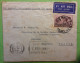 AUSTRALIA 1935 Sydney Airmail Cover Yvert No 5, 1/6 Sh Brun Lilas,Via Singapore England > STE Potasses D'Alsace Mulhouse - Covers & Documents