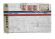 URUGUAY - POSTAL HISTORY LOT OF 4 COVERS - AIRMAIL CENSORED - Uruguay