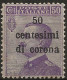 TRTT9N2,1919 Terre Redente - Trento E Trieste, Sassone Nr. 9, Francobollo Nuovo Senza Linguella **/ - Trentin & Trieste