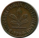 1 PFENNIG 1969 F BRD ALEMANIA Moneda GERMANY #AW930.E.A - 1 Pfennig