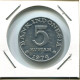 5 RUPIAH 1974 INDIA Coin #AR605.U.A - India
