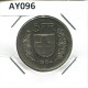 5 FRANCS 1984 SUIZA SWITZERLAND Moneda #AY096.3.E.A - Other & Unclassified