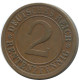 2 RENTENPFENNIG 1923 A ALEMANIA Moneda GERMANY #AE271.E.A - 2 Renten- & 2 Reichspfennig