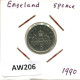 5 PENCE 1990 UK GRANDE-BRETAGNE GREAT BRITAIN Pièce #AW206.F.A - 5 Pence & 5 New Pence