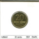 20 CENTU 1997 LITAUEN LITHUANIA Münze #AS693.D.A - Litouwen