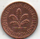 Allemagne 1 Pfennig 1967G - 1 Pfennig