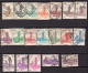 Belgique Chemin De Fer 1953-1957 COB CF336 à , CF354B,  22  Timbres Oblitérés,(complet Sauf 353a (cote Totale > 6€)) - Usados