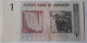 ZIMBABWE - 1 DOLLAR  - P 65  (2007)  - UNC - BANKNOTES - PAPER MONEY - CARTAMONETA - - Simbabwe