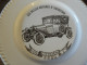 Assiette Ceramique, Publicité Esso, Belle Voitures D'autre Temps Citroen 1919 Type A - Non Classificati