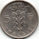 Belgique 5 Francs 1972 - 5 Francs