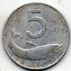 Italie 5 Lires 1953 - 5 Liras