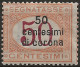 TRTTSx6L,1919 Terre Redente - Trento E Trieste, Sassone Nr. 6, Segnatasse Nuovo Con Traccia Di Linguella **/ - Trente & Trieste