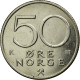 Monnaie, Norvège, Olav V, 50 Öre, 1993, TTB, Copper-nickel, KM:418 - Noorwegen