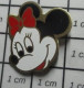 919 Pin's Pins / Beau Et Rare / THEME : DISNEY / TETE DE MINNIE - Disney