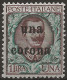 TRDA1NA,1919 Terre Redente - Dalmazia, Sassone Nr. 1, Francobollo Nuovo Senza Linguella **/ Centratura Ottima - Dalmatië