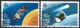 Cyprus 1991. Scott #779-80 (U) Europa, Telecommunications, Spacecrafts  (Complete Set) - Gebruikt