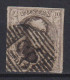 BelgiqueCOB N° 6A Oblitéré. Papier épais. Bien Margé - 1851-1857 Medaillons (6/8)