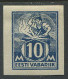 Estonia:Unused Stamp Imperforated Smith 10 Mark, 1922, MH - Estland