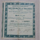 Exposition Internationale Des Arts Décoratifs Et Industriels Modernes - Paris 1925 - Bon à Lot De 50 Francs Au Porteur - D - F