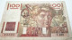 BILLET 100 FRANCS JEUNE PAYSAN 1947 Favre Gilly - 100 F 1945-1954 ''Jeune Paysan''