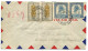 Congo Léopoldville 3 Oblit. Keach 8A2 Sur C.O.B. 233 (paire) + 285A (paire) Sur Lettre Vers Chicago Le 05/05/1951 - Brieven En Documenten
