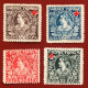 Montenegro: Illegal Stamps - Red Cross (Complete Series) - 1915 - Montenegro