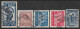 1934-1935 PORTUGAL SET OF 5 USED STAMPS (Michel # 580,585x,586,588,589) CV €22.30 - Used Stamps