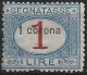 TRDASx2L - 1922 Terre Redente/Dalmazia, Sassone Nr. 2, Segnatasse Nuovo Con Traccia Di Linguella */ - Dalmatië