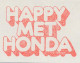 Meter Cut Netherlands 1980 Motorcycle - Happy With Honda - Motorbikes