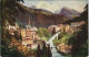 Ansichtskarte Bad Gastein KILOPHOT-Künstlerkarte, Panorama Gastein 1918 - Bad Gastein