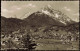 Ansichtskarte Mittenwald Panorama-Ansicht Blick Zu Den Bergen 1955 - Mittenwald
