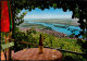 Rüdesheim (Rhein) Panorama-Ansicht Vom Gedeckten Tisch Aus (Wein Motive) 1965 - Ruedesheim A. Rh.