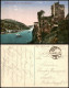 Ansichtskarte Bingen Am Rhein Almannshausen Rheinstein 1918   Gel. Feldpost - Bingen