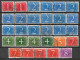 1946-1957 NETHERLANDS 29 Used Stamps (Scott # 282,283,285,341,343,343A) CV $5.80 - Gebraucht