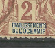 OCEANIE N° 2 Variétée OCEANIF / Used - Used Stamps