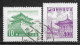 1957 SOUTH KOREA Set Of 2 Used Stamps (Michel # 246,254) CV €7.00 - Korea (Zuid)