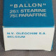 Boîte De 6 Bougies De La Cour Dans La Boîte En Carton D'origine ("Ballon" 25% Stéarine 75% Paraffine) - Dozen