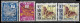 1952-1968 SOUTH VIETNAM POSTAGE DUE Used/Unused Stamps (Scott # J6,J7,J15,J16) CV $6.00 - Vietnam